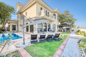 Prestigious 5BR Villa with Assistant Room and Private Pool in Frond O Palm Jumeirah by Deluxe Holiday Homes